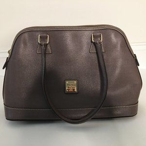 Dooney & Bourke Brown Shoulder Leather Bag (J17308239)